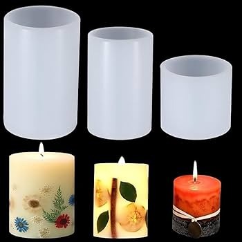 3 cylinder candle mould