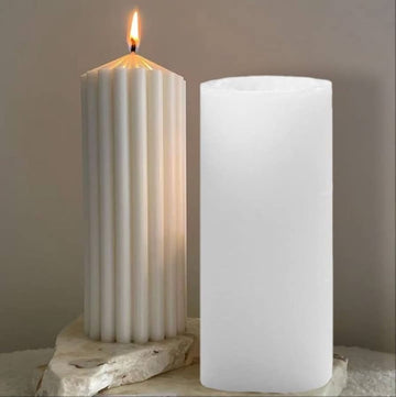Cylinder candle mould