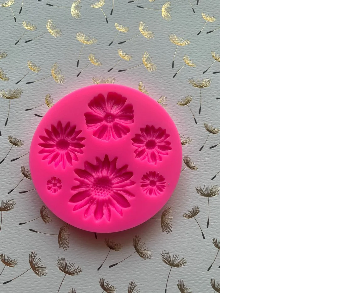 6pc Sunflower Mould