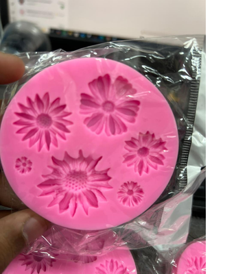 6pc Sunflower Mould