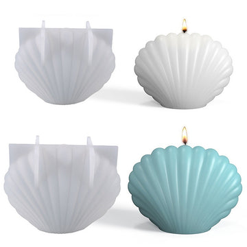 See shell candle mould