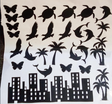 6x6 vnyl sheet