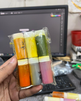 Candle Powder Colors pkt