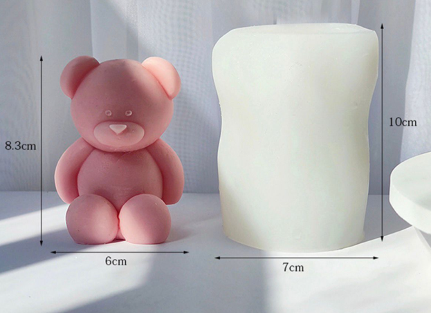 Bear Candle Mould