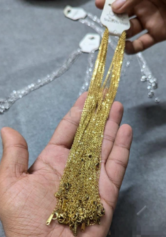 Stainless Steel Chain Golden