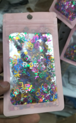 Multy color abc chunks