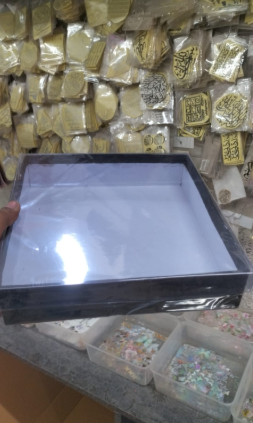 9x9 transparent cap for 8x8 plate