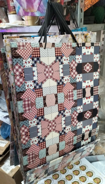 Multy Colored Gift Bag 12x18