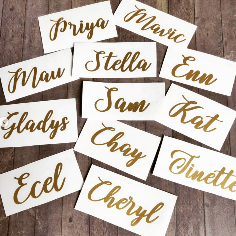 Customized vnyl stickers
